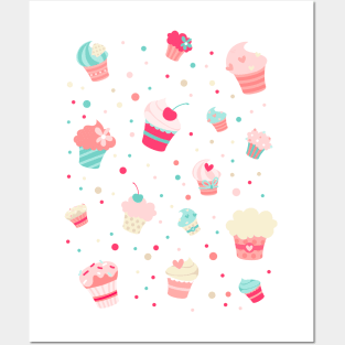 cupcakes Posters and Art